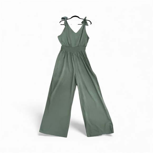 Cupshe Pants - Cupshe Sage Green Jumpsuit